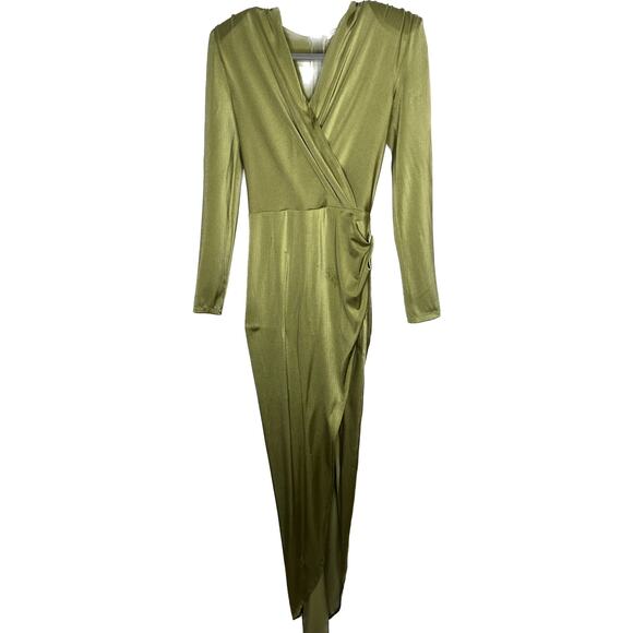 Bronx and Banco Maxi Dress Olive - Picture 2 of 15